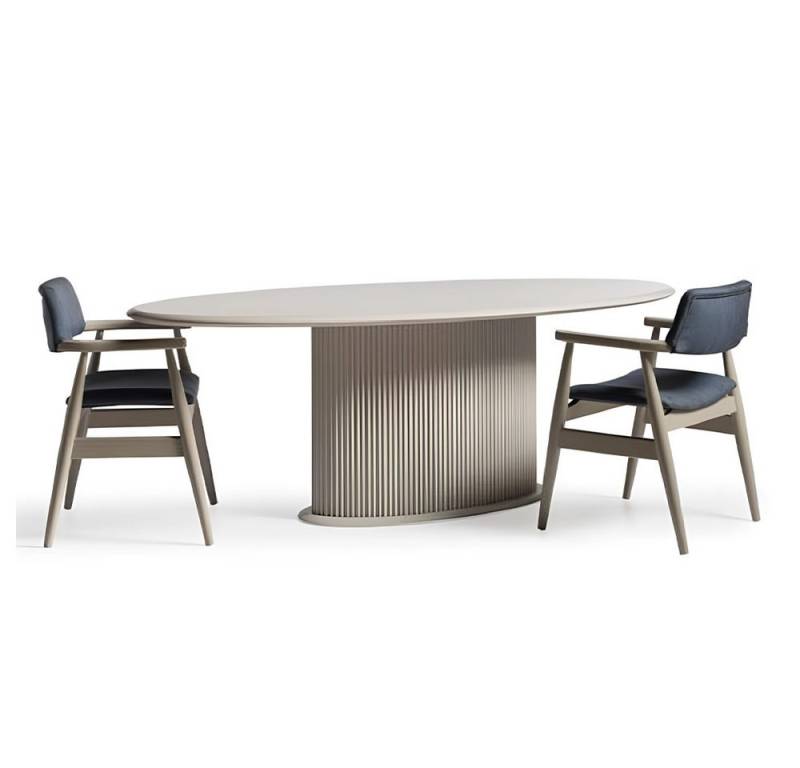 JVmoebel Essgruppe Essecke Essgruppe Esszimmer Esstisch Stühle 5tlg Moderne Holz, (5-tlg., 1x Esstisch + 4x Stühle), Made in Europa von JVmoebel