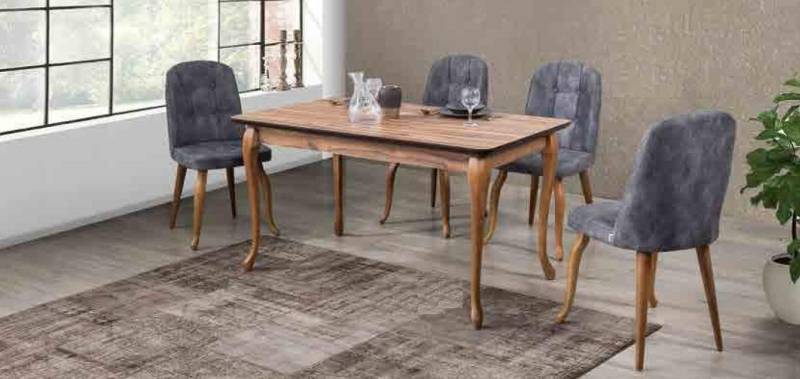 JVmoebel Essgruppe Esszimmer Tisch und Stühle Set Essmöbel Kollektion, Made in Europa JVmoebel Essgruppe Esszimmer Tisch und Stühle Set Essmöbel Kollektion, Made in Europa von JVmoebel
