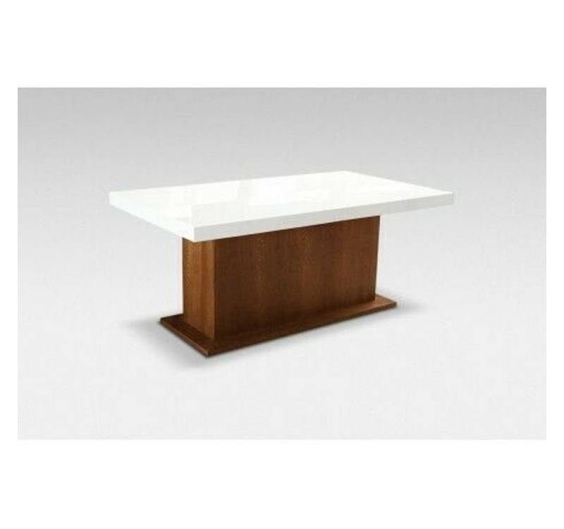 JVmoebel Esstisch, Säulen Tisch Esstisch Tische 160/240cm Büro Design Holz von JVmoebel