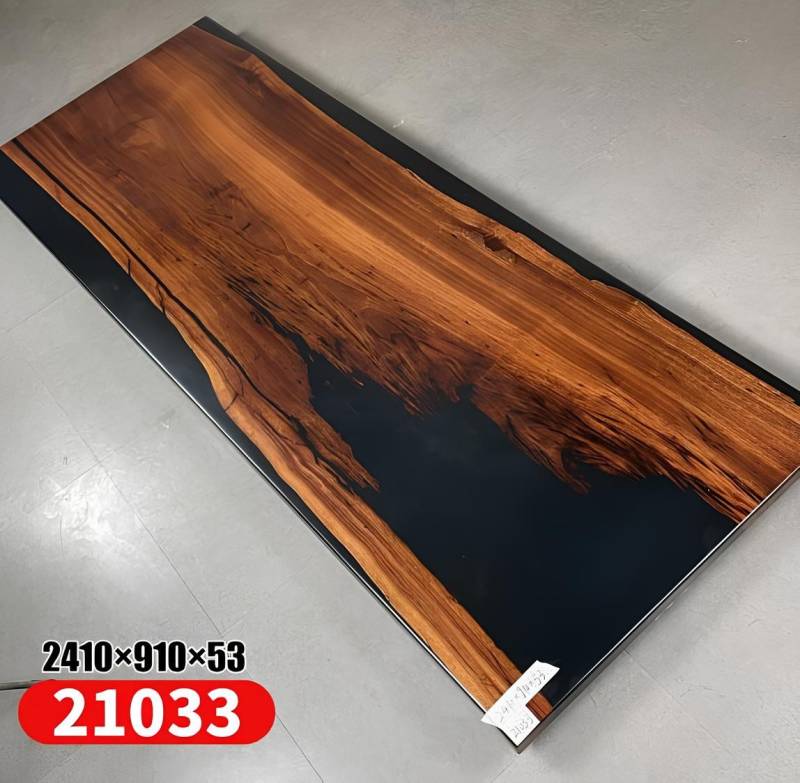 JVmoebel Esstisch Echtholz Flusstisch mit Epoxidharz – Massiv und Braun, Made in Europa JVmoebel Esstisch Echtholz Flusstisch mit Epoxidharz – Massiv und Braun, Made in Europa von JVmoebel