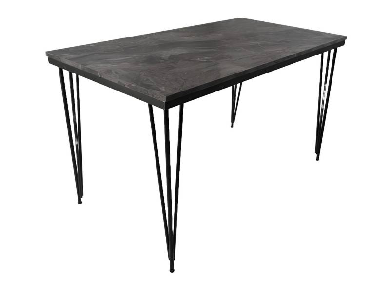 JVmoebel Esstisch Esszimmertisch Ausziehtisch Küchentisch Metallbeine modern (1-St., Esstisch), Made in Europa von JVmoebel