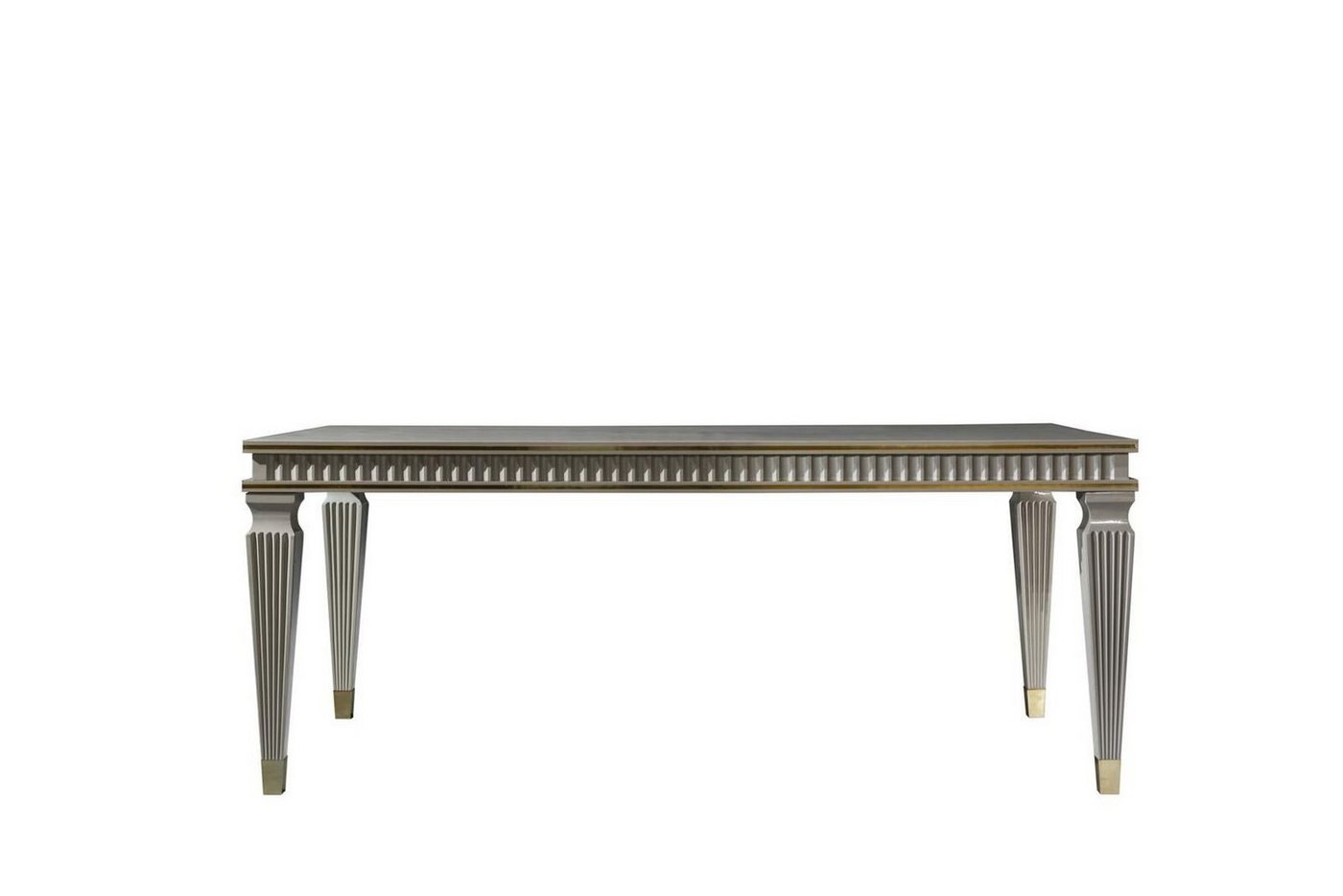 JVmoebel Esstisch Esstisch Weiß Esszimmer Holz Möbel Design Elegantes Tisch Luxus Stil von JVmoebel