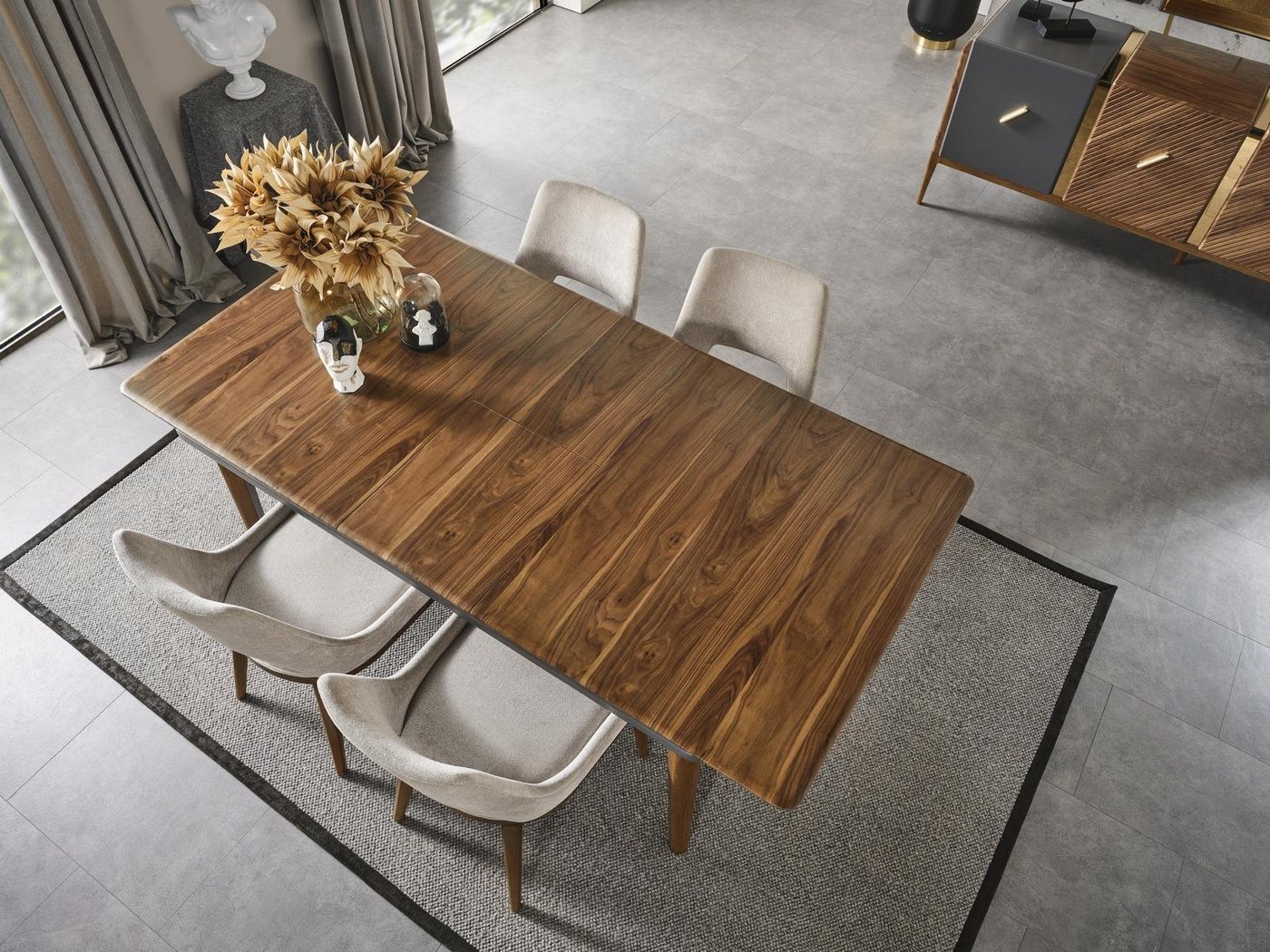 JVmoebel Esstisch Esszimmer Tisch Holz Luxus Möbel Stil Moderner Holztisch Tische von JVmoebel