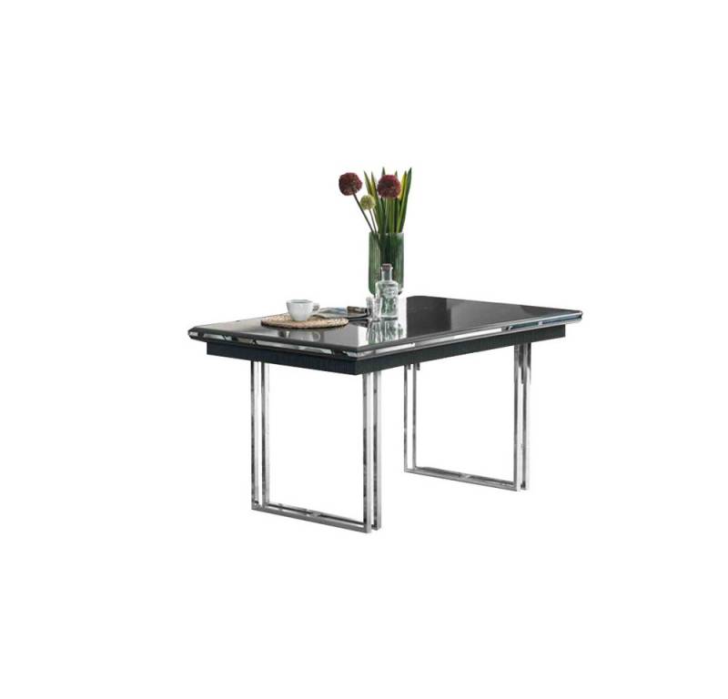 JVmoebel Esstisch Esszimmertisch Design Esstisch Glastisch Tische 180x90 Schwarz (1-St., Esstisch), Made in Europa von JVmoebel