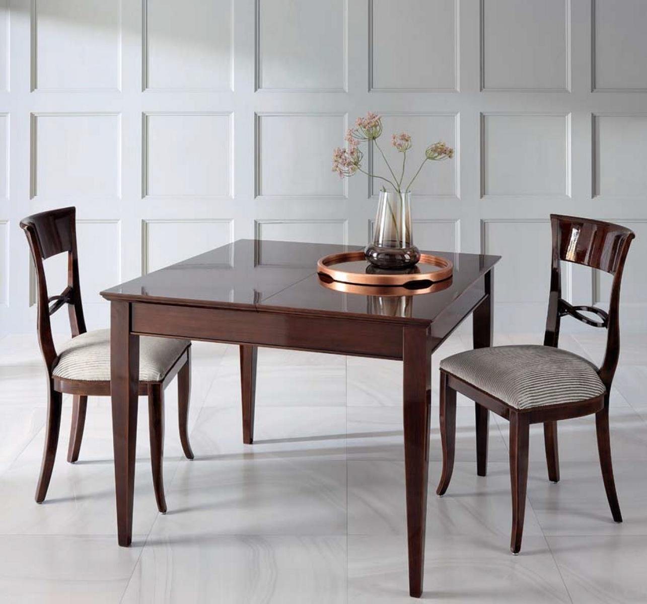 JVmoebel Esstisch Hochglanz Esstisch aus Holz, ausziehbar für die Essecke, Made in Europa von JVmoebel