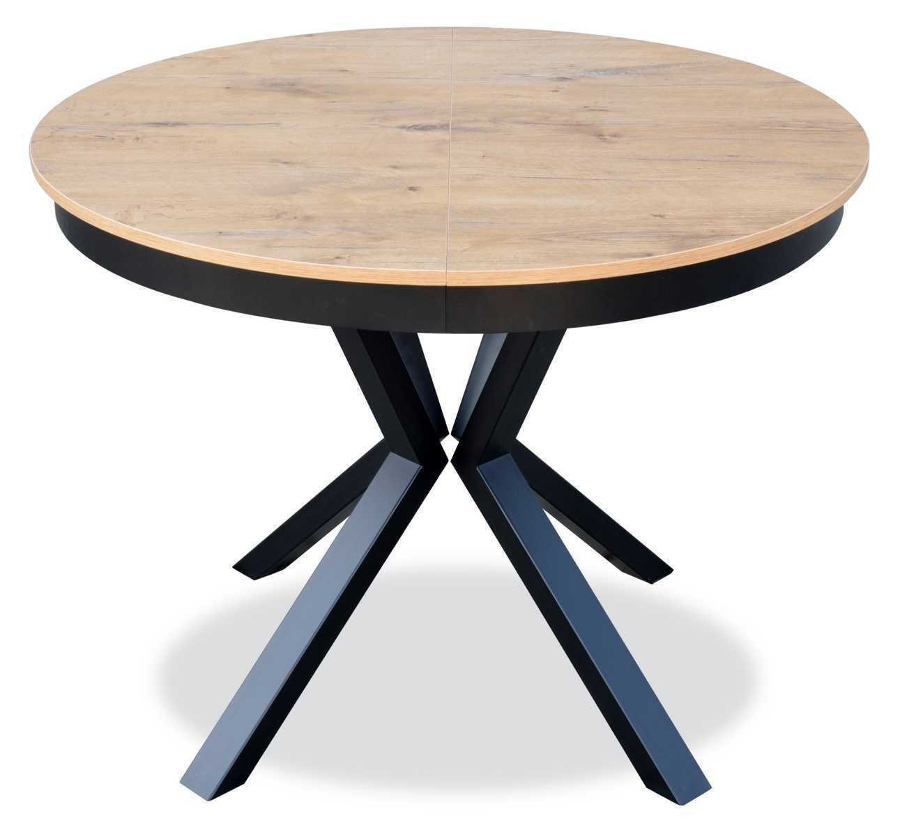 JVmoebel Esstisch Luxus Esstisch Braun Runder Tisch Esszimmer Holz Design Tische (1-St., Esstisch) von JVmoebel
