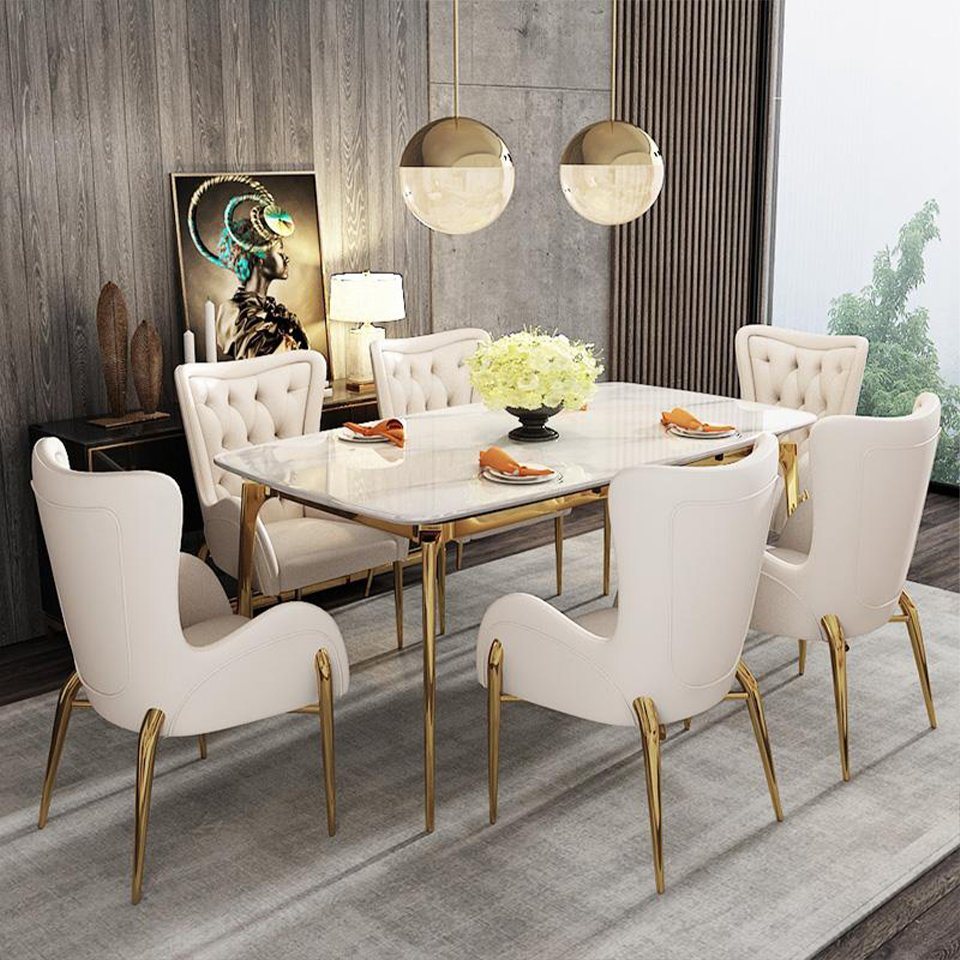 JVmoebel Esstisch Marmor Imitat Esstische Esszimmer Tische Tisch, Made in Europa JVmoebel Esstisch Marmor Imitat Esstische Esszimmer Tische Tisch, Made in Europa von JVmoebel