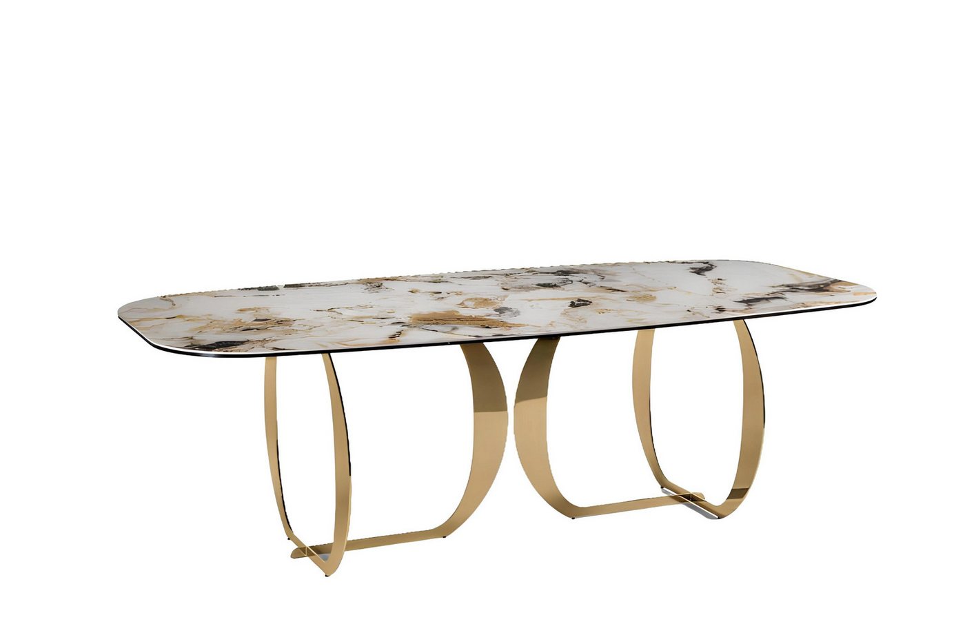 JVmoebel Esstisch Modern Beige Luxus Esstisch Küchentisch Rechteckiger (1-St., Esstisch), Made in Europa von JVmoebel