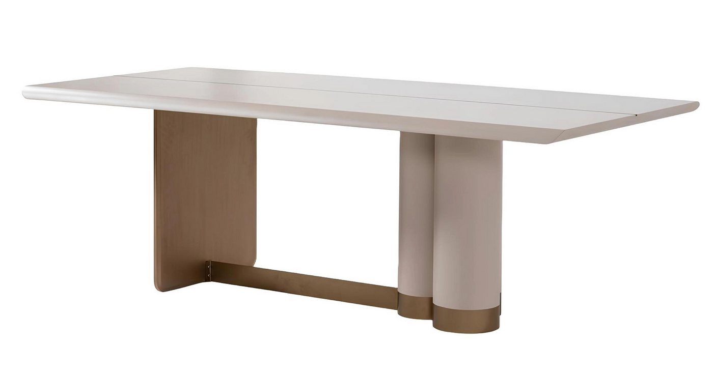 JVmoebel Esstisch Modern Esstisch Beige Tisch Funktional Küchentisch Robust (Esstisch), Made in Europa von JVmoebel