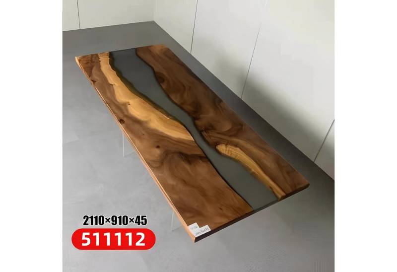 JVmoebel Esstisch Moderne Esstische aus Epoxidharz im Fluss-Design (1-St), Made in Europa von JVmoebel