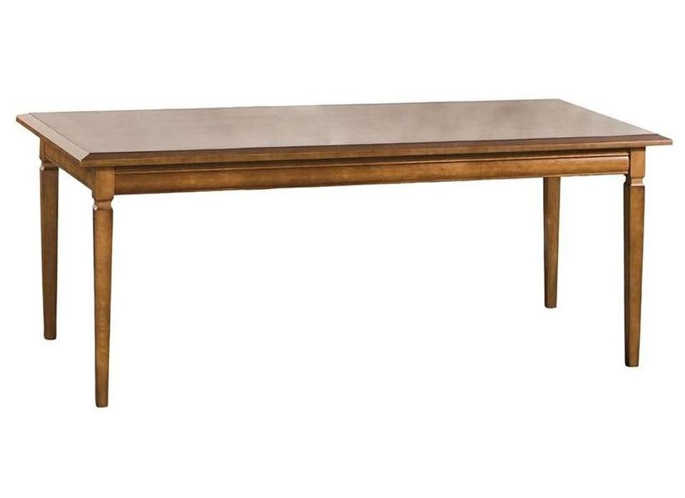 JVmoebel Esstisch Moderner Esstisch aus Massivholz, braun, ausziehbar für Familien, Made in Europe von JVmoebel