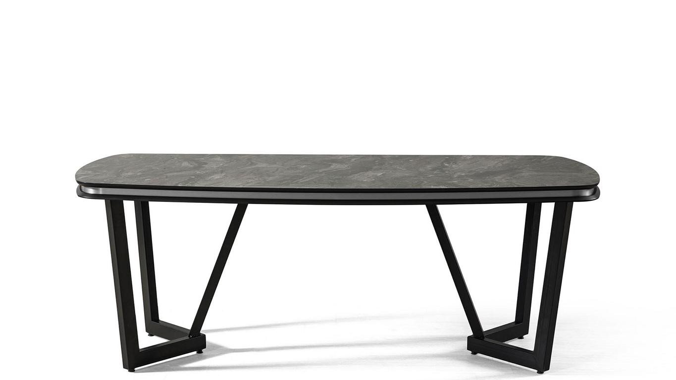 JVmoebel Esstisch Moderner Esszimmertisch aus Holz in elegantem Schwarz (1-St., 1x Esstisch), Made in Europa von JVmoebel