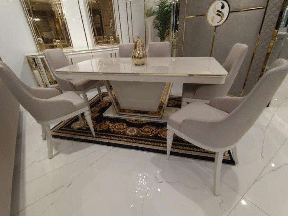 JVmoebel Esstisch Moderner Luxus Esstisch aus Holz für das Esszimmer neu gestaltet (1-St., Esstisch), Made in Europa von JVmoebel