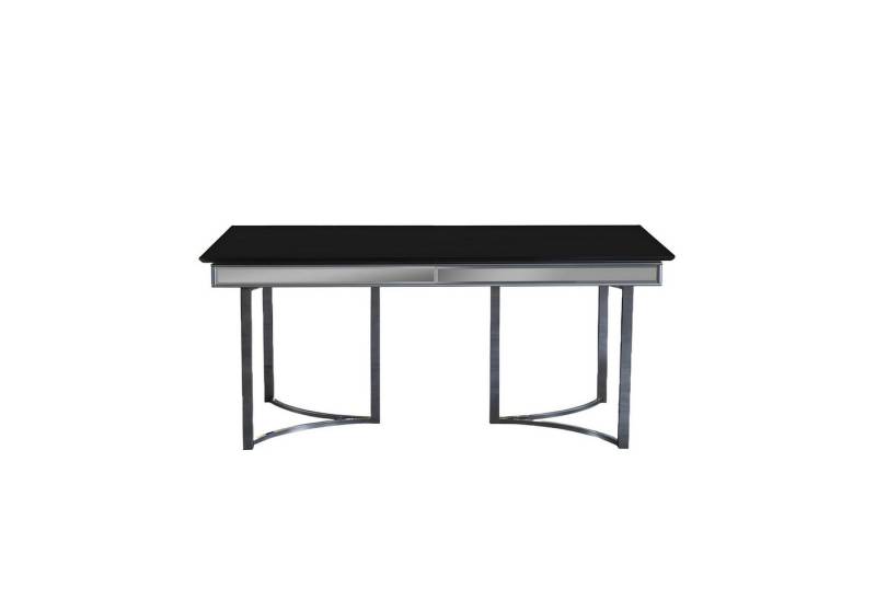JVmoebel Esstisch Schwarzer Edler Küchentisch Moderner Esszimmer Glastisch Stilvolle (1-St., Esstisch), Made in Europa von JVmoebel