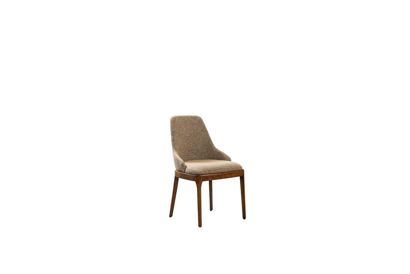 JVmoebel Esszimmer-Set Beige Esszimmer- und Küchenstuhl Set, 6 moderne Stoffstühle, (6-St., 6x Stühle), Made in Europa von JVmoebel