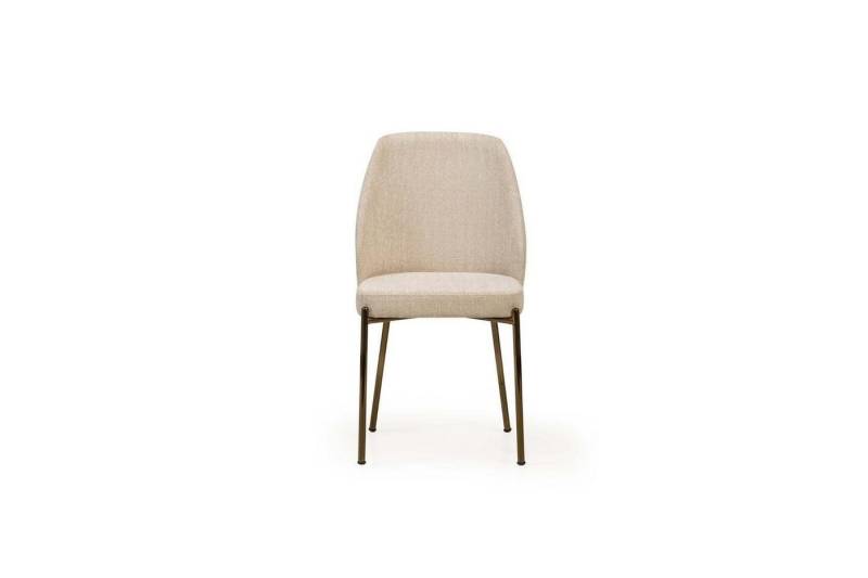 JVmoebel Esszimmer-Set Elegante Beige Esszimmerstuhl-Set für Küche, 6 Polsterstühle, (6-St., 6x Stühle), Made in Europa von JVmoebel