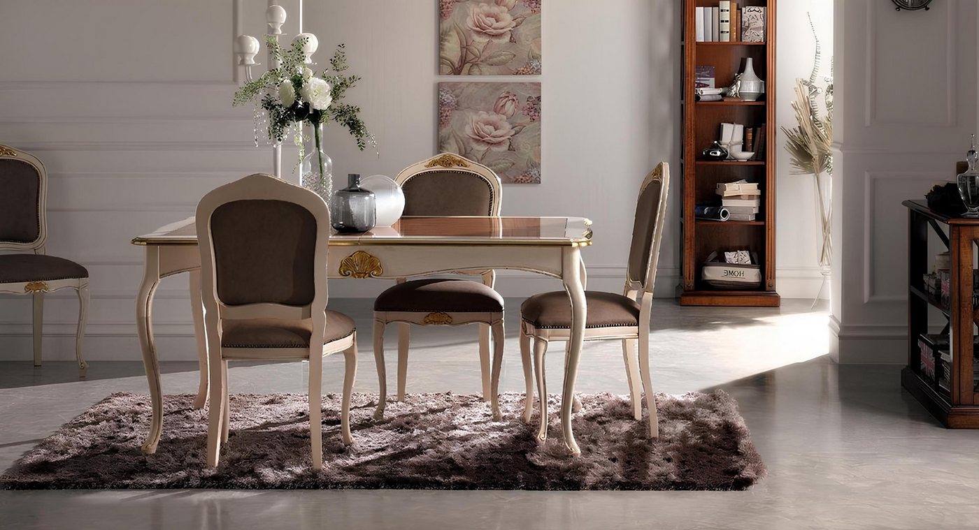 JVmoebel Esszimmer-Set Elegantes modernes Esszimmermöbel Set für ästhetisches Ambiente, Made in Italy JVmoebel Esszimmer-Set Elegantes modernes Esszimmermöbel Set für ästhetisches Ambiente, Made in Italy von JVmoebel