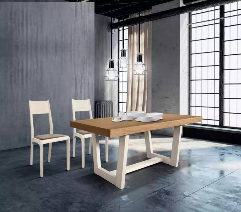 JVmoebel Esszimmer-Set Esszimmergruppe mit Tisch und 4 Stühlen für Ihr Zuhause, (5-St., 1x Esstisch + 4x Stühle), Made in Europa von JVmoebel