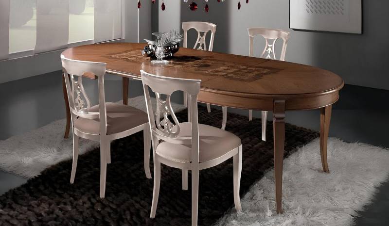 JVmoebel Esszimmer-Set Esszimmermöbel Set: Tisch und Stühle für das Esszimmer, Made in Italy JVmoebel Esszimmer-Set Esszimmermöbel Set: Tisch und Stühle für das Esszimmer, Made in Italy von JVmoebel