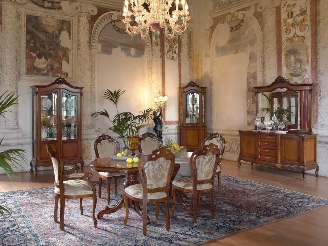 JVmoebel Esszimmer-Set Italienische Barock Esszimmermöbel Set mit Tisch und Stühlen, Made in Europa von JVmoebel