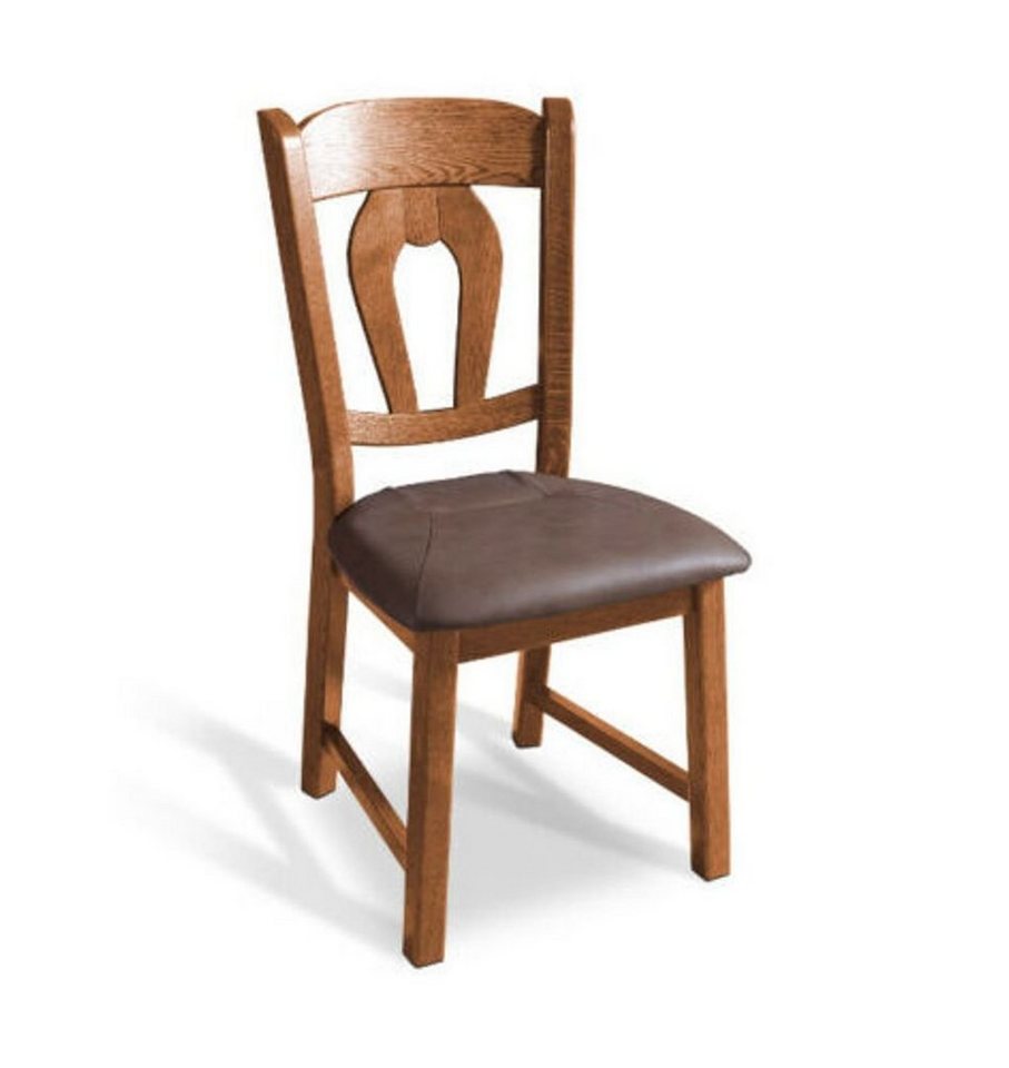 JVmoebel Esszimmerstuhl, Design Stuhl Set 2x Sessel Holz Textil Stühle Gastro Stoff Esszimmer von JVmoebel