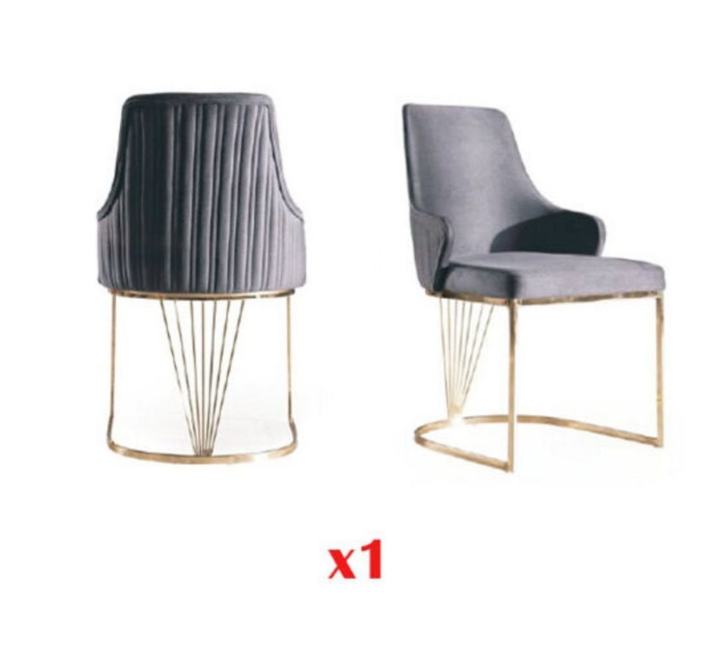 JVmoebel Esszimmerstuhl, Esszimmer Lehnstuhl italien Stil Polsterstuhl Luxus Stuhl Stühle von JVmoebel
