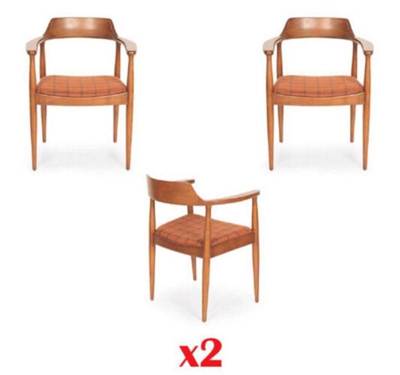 JVmoebel Esszimmerstuhl Sessel Set Garnitur 2x Polster Sitzer Klassische Sitz Polster Textil, Made in Europa von JVmoebel