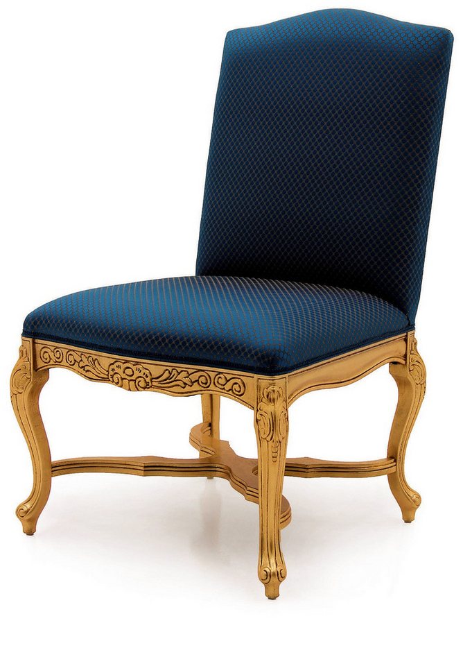 JVmoebel Esszimmerstuhl Bequemer Polsterstuhl in Blau für Wohnzimmer und Büro, Made in Europa JVmoebel Esszimmerstuhl Bequemer Polsterstuhl in Blau für Wohnzimmer und Büro, Made in Europa von JVmoebel