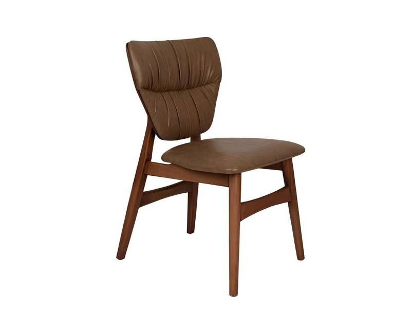 JVmoebel Esszimmerstuhl Brauner Designer-Stuhl für das Esszimmer, stilvoller Sessel (1 St), Made in Europa von JVmoebel