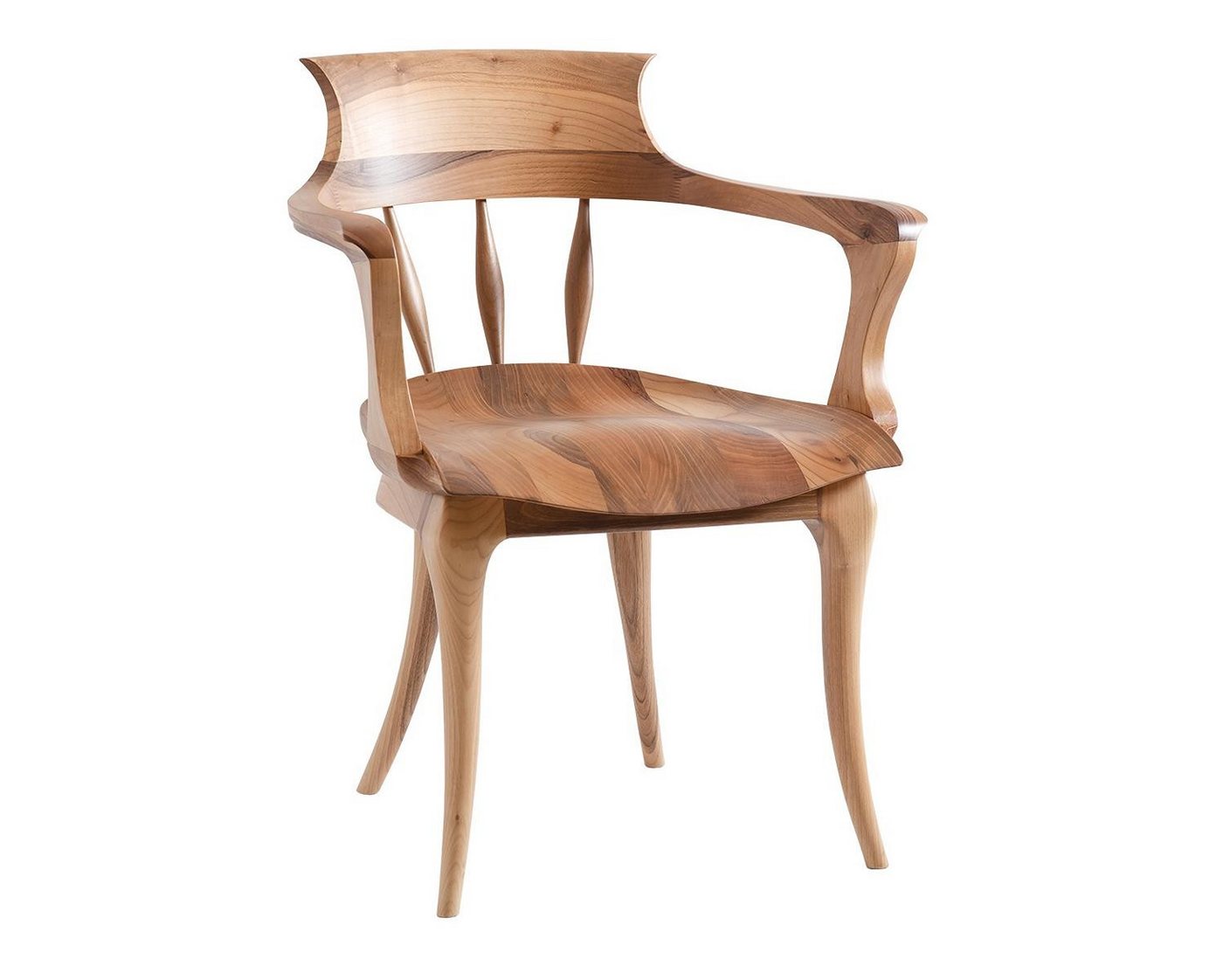 JVmoebel Esszimmerstuhl Brauner Holzstuhl im eleganten Design für Wohn- und Essbereiche, Made in Europe JVmoebel Esszimmerstuhl Brauner Holzstuhl im eleganten Design für Wohn- und Essbereiche, Made in Europe von JVmoebel