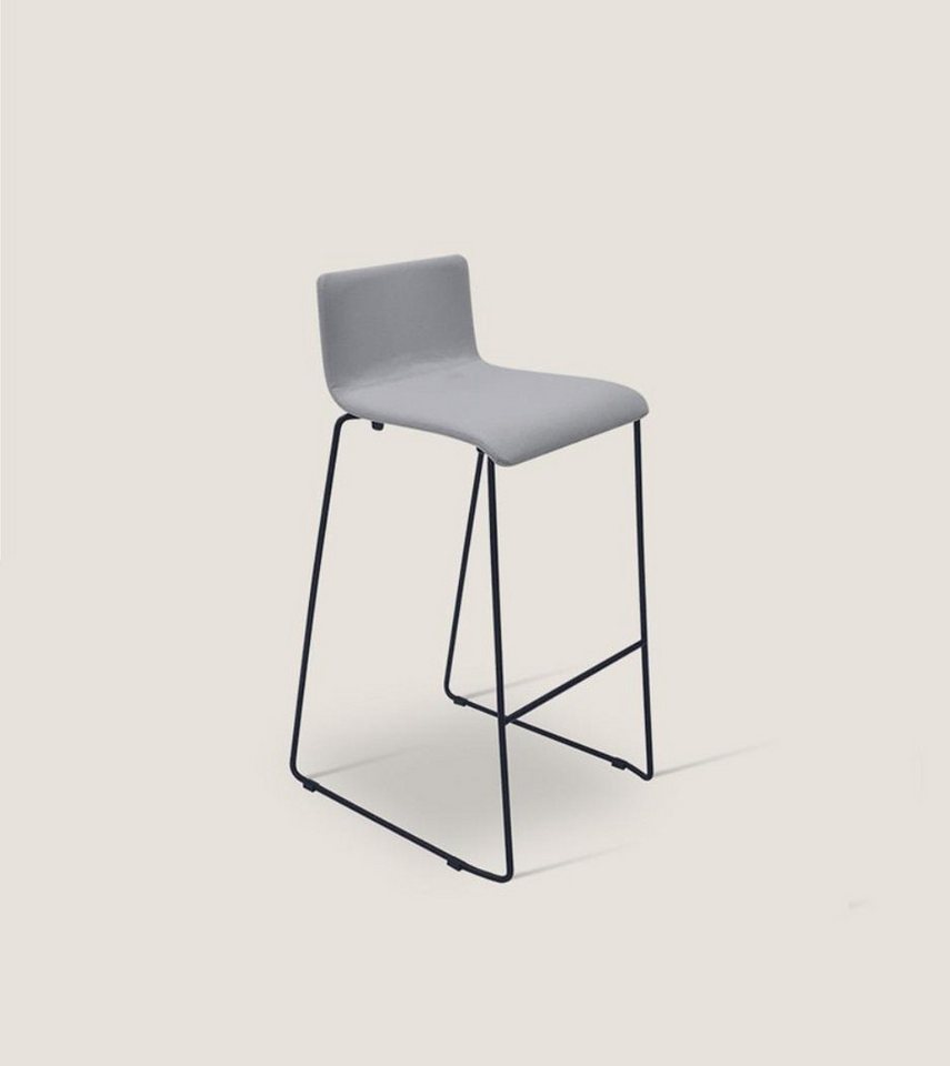 JVmoebel Esszimmerstuhl Design Barhocker mit Polsterbezug – Edle Stilvolle Möbelstücke (1 St), Made in Europa von JVmoebel