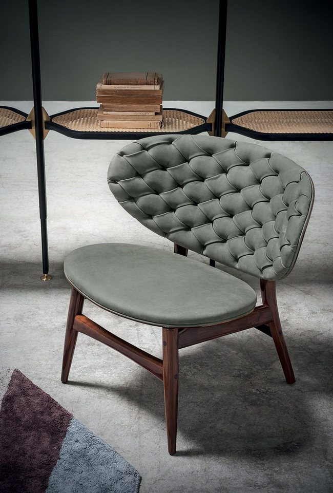 JVmoebel Esszimmerstuhl Design Luxus Club Lounge Sessel Relax Chesterfield Fernseh Lehn Sitz, Made in Europa von JVmoebel
