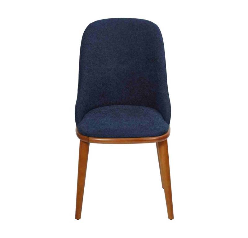 JVmoebel Esszimmerstuhl Designer Polsterstuhl in Blau für das moderne Esszimmer und Küche (1 St), Made in Europa von JVmoebel