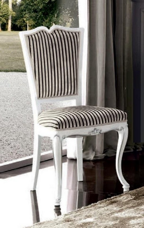 JVmoebel Esszimmerstuhl Elegante Holzstühle für das Esszimmer in Weiß, Made in Europa von JVmoebel