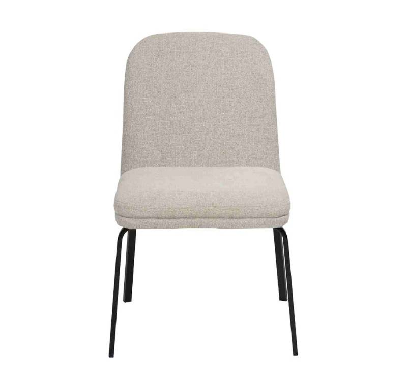 JVmoebel Esszimmerstuhl Eleganter Designer Metallstuhl in Weiß für das Esszimmer (1 St), Made in Europa von JVmoebel