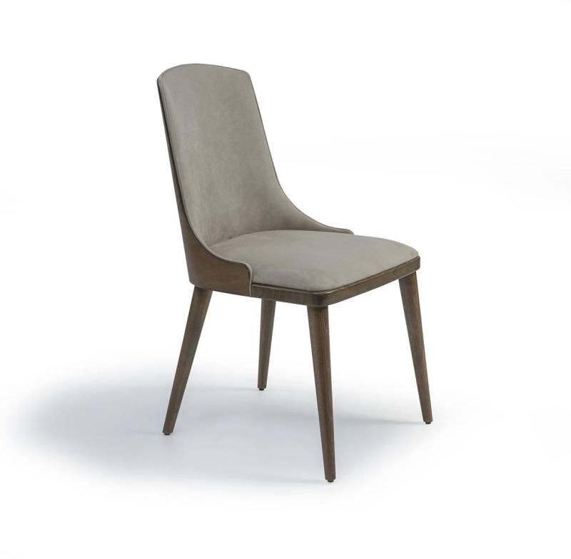 JVmoebel Esszimmerstuhl Eleganter Polsterstuhl für Esszimmer – Möbel aus Holz (1 St), Made in Europa von JVmoebel