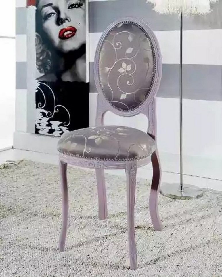 JVmoebel Esszimmerstuhl Eleganter Polsterstuhl für Esszimmer im klassischen Design (1 St), Made in Europa von JVmoebel