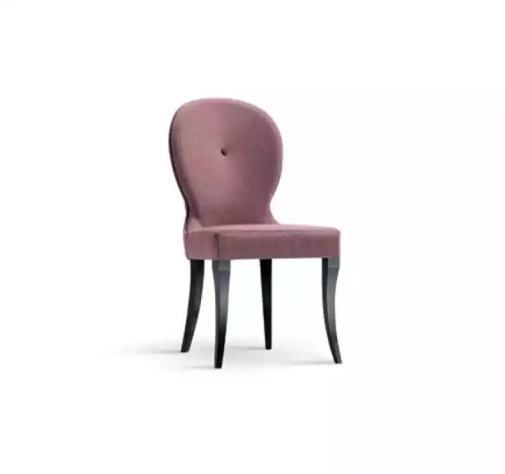 JVmoebel Esszimmerstuhl Eleganter lila Holzstuhl für das Esszimmer – Klassisches Design (1 St), Made in Europa von JVmoebel
