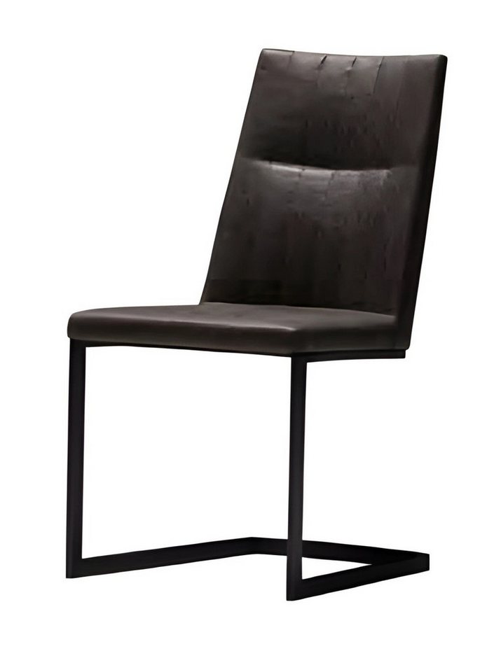 JVmoebel Esszimmerstuhl Eleganter schwarzer Metallstuhl im klassischen Design, Made in Europe JVmoebel Esszimmerstuhl Eleganter schwarzer Metallstuhl im klassischen Design, Made in Europe von JVmoebel
