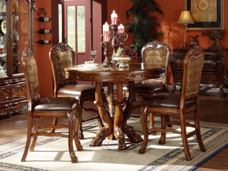 JVmoebel Esszimmerstuhl Esszimmer Garnitur 4 Polsterstühle aus echtem Holz, Made in Europa JVmoebel Esszimmerstuhl Esszimmer Garnitur 4 Polsterstühle aus echtem Holz, Made in Europa von JVmoebel