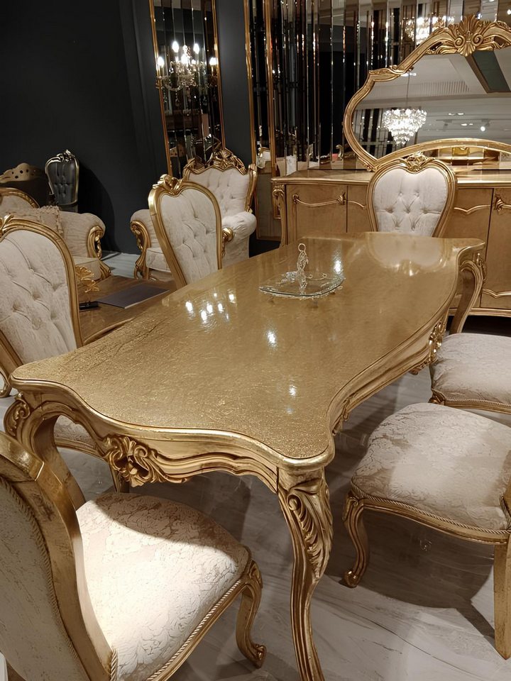 JVmoebel Esszimmerstuhl Esszimmerstuhl Set aus Holz im klassischen Design - 4 Möbelstücke (4 St), Made in Europa von JVmoebel