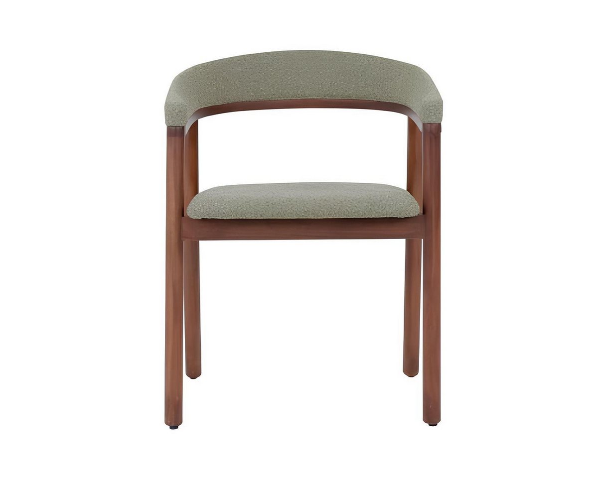 JVmoebel Esszimmerstuhl Grauer Holzstuhl für das Esszimmer – Moderner Einzelstuhl (1 St), Made in Europa von JVmoebel