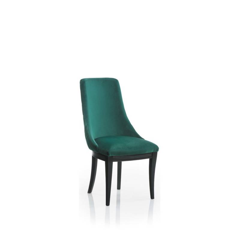 JVmoebel Esszimmerstuhl Grüne Esszimmerstühle im modernen Luxus-Design 2 Stück, Made in Europa JVmoebel Esszimmerstuhl Grüne Esszimmerstühle im modernen Luxus-Design 2 Stück, Made in Europa von JVmoebel