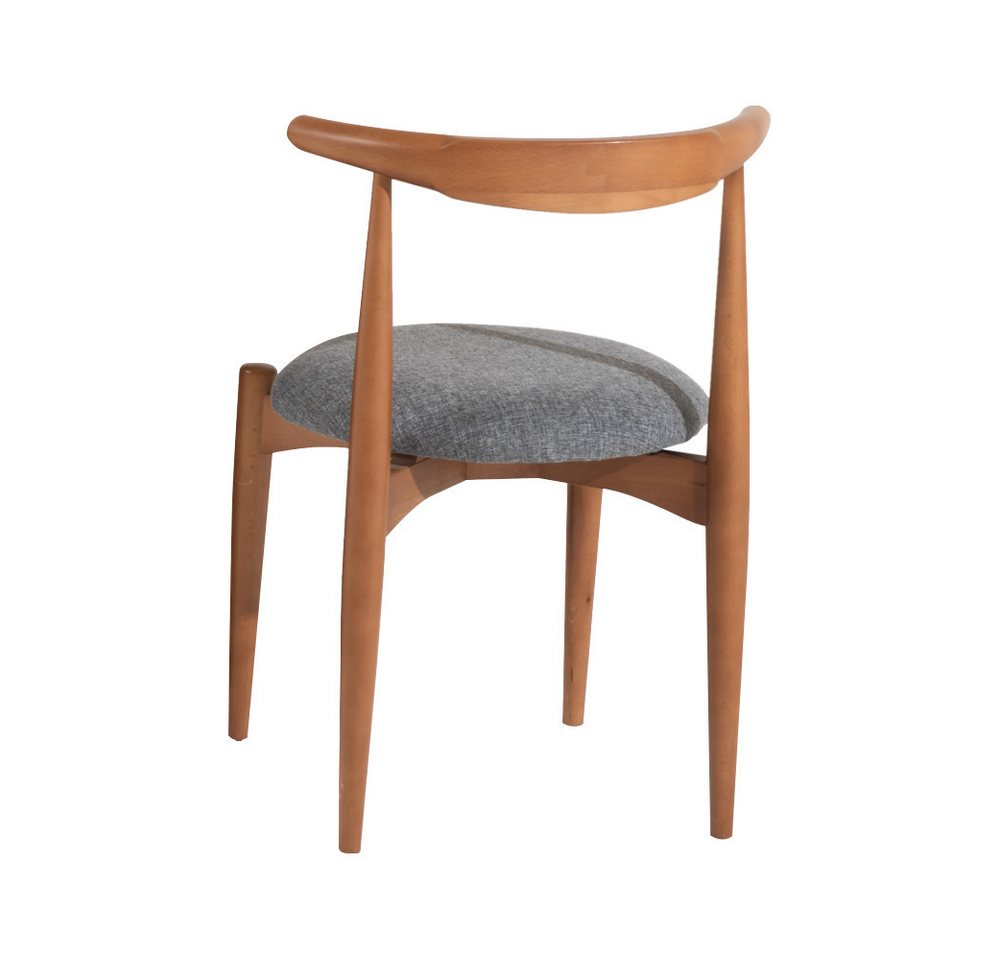 JVmoebel Esszimmerstuhl Gruppe Küchenstühle Esszimmerstühle Holzstühle Set 2tlg Stühle Braun (2 St), Made in Europa von JVmoebel