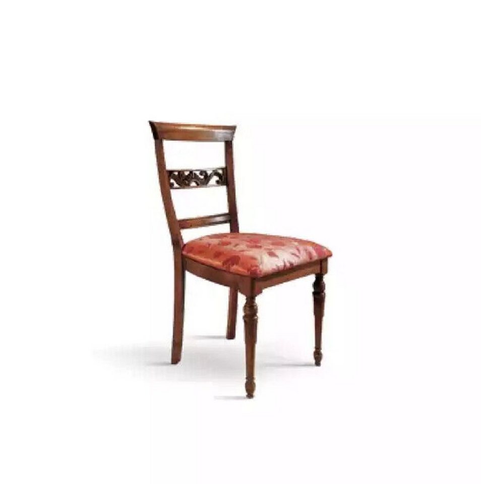 JVmoebel Esszimmerstuhl Klassische Stuhl Designer Esszimmerstuhl Luxus Holz Neu Möbel (1 St), Made in Italy von JVmoebel