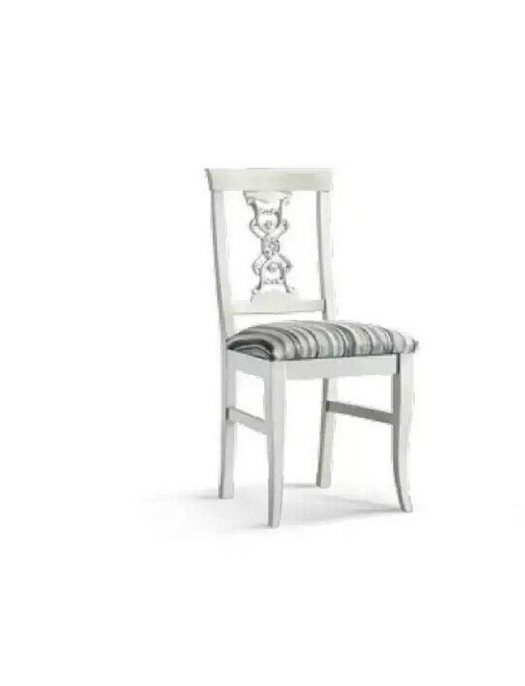 JVmoebel Esszimmerstuhl Klassische Stuhl Designer Esszimmerstuhl Luxus Holz Neu Möbel (1 St), Made in Italy von JVmoebel