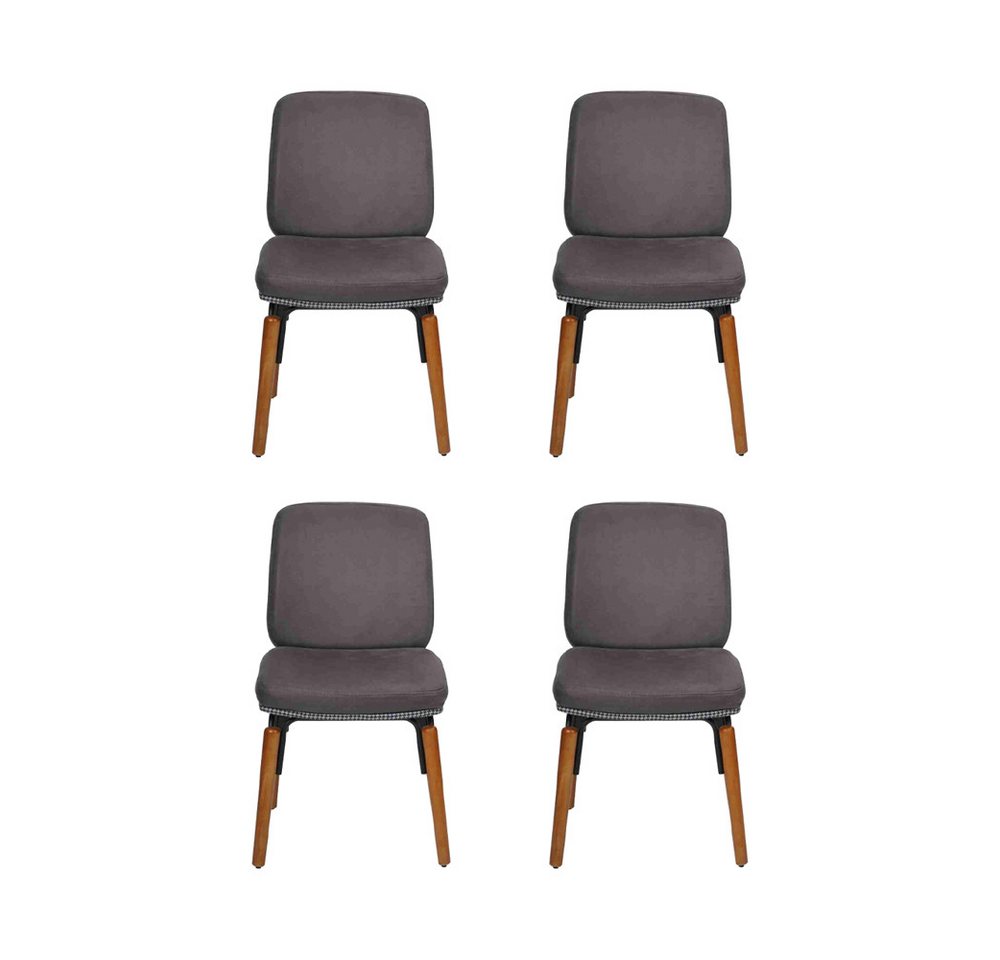 JVmoebel Esszimmerstuhl Luxuriöse Stühle für das Esszimmer im modernen Design - 4er Set (4 St), Made in Europa von JVmoebel