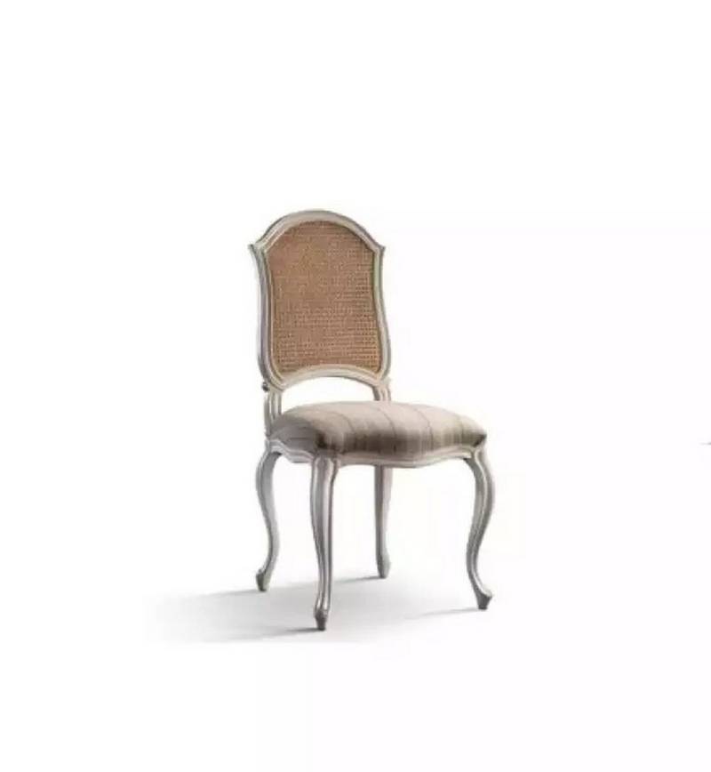 JVmoebel Esszimmerstuhl Luxuriöser Braun Art déco Polsterstuhl für das Esszimmer (1 St), Made in Italy von JVmoebel