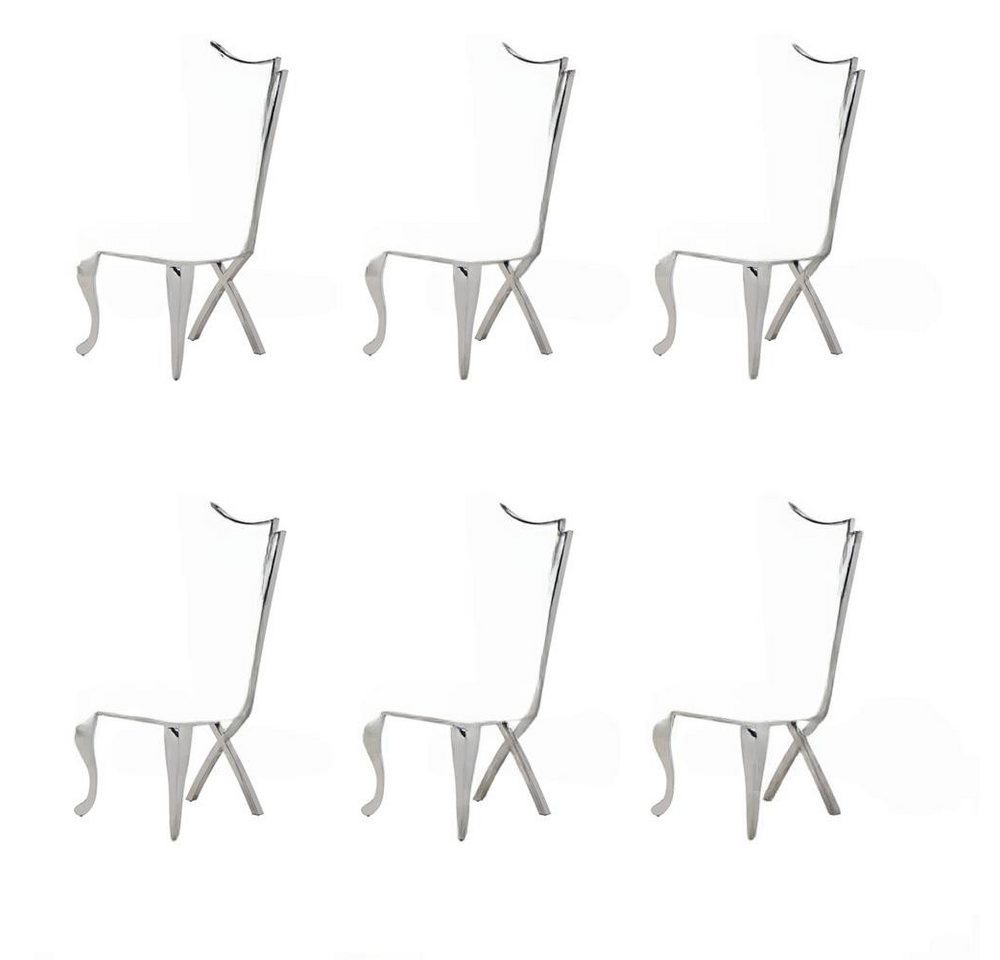 JVmoebel Esszimmerstuhl Luxus Textil Stuhl Set 4er Gruppe Design Sessel Neu (4 St), Made in Europa von JVmoebel