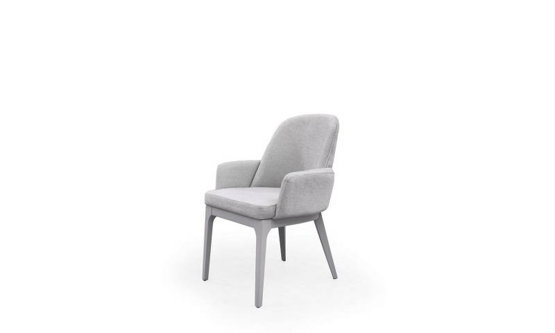 JVmoebel Esszimmerstuhl Moderne Holzstühle für das Esszimmer in Grau (1 St), Made in Europa von JVmoebel